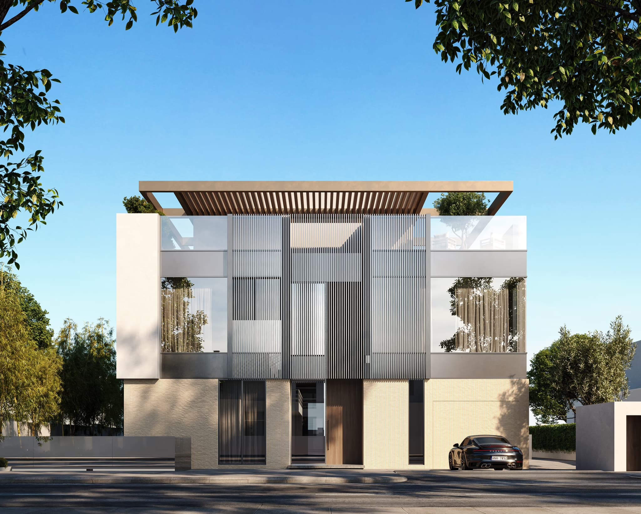 DIA Developments — modern villa render